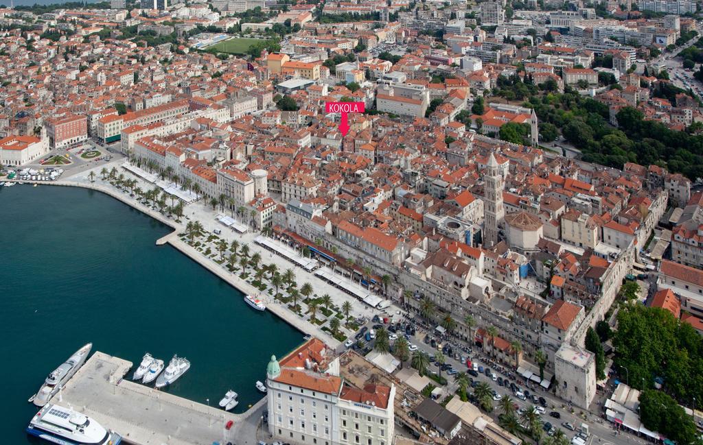 Luxury Room Kokola Split Bagian luar foto